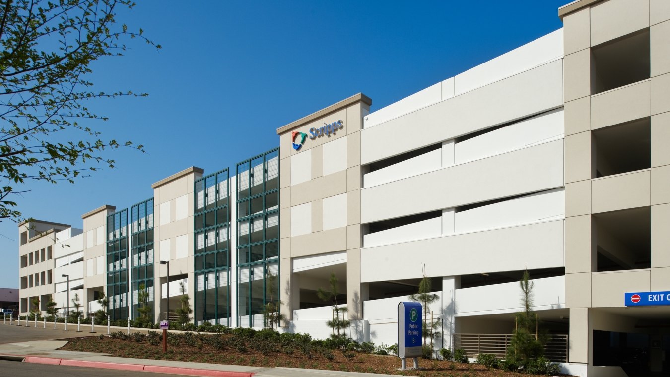 Scripps Health Parking Structure Exterior