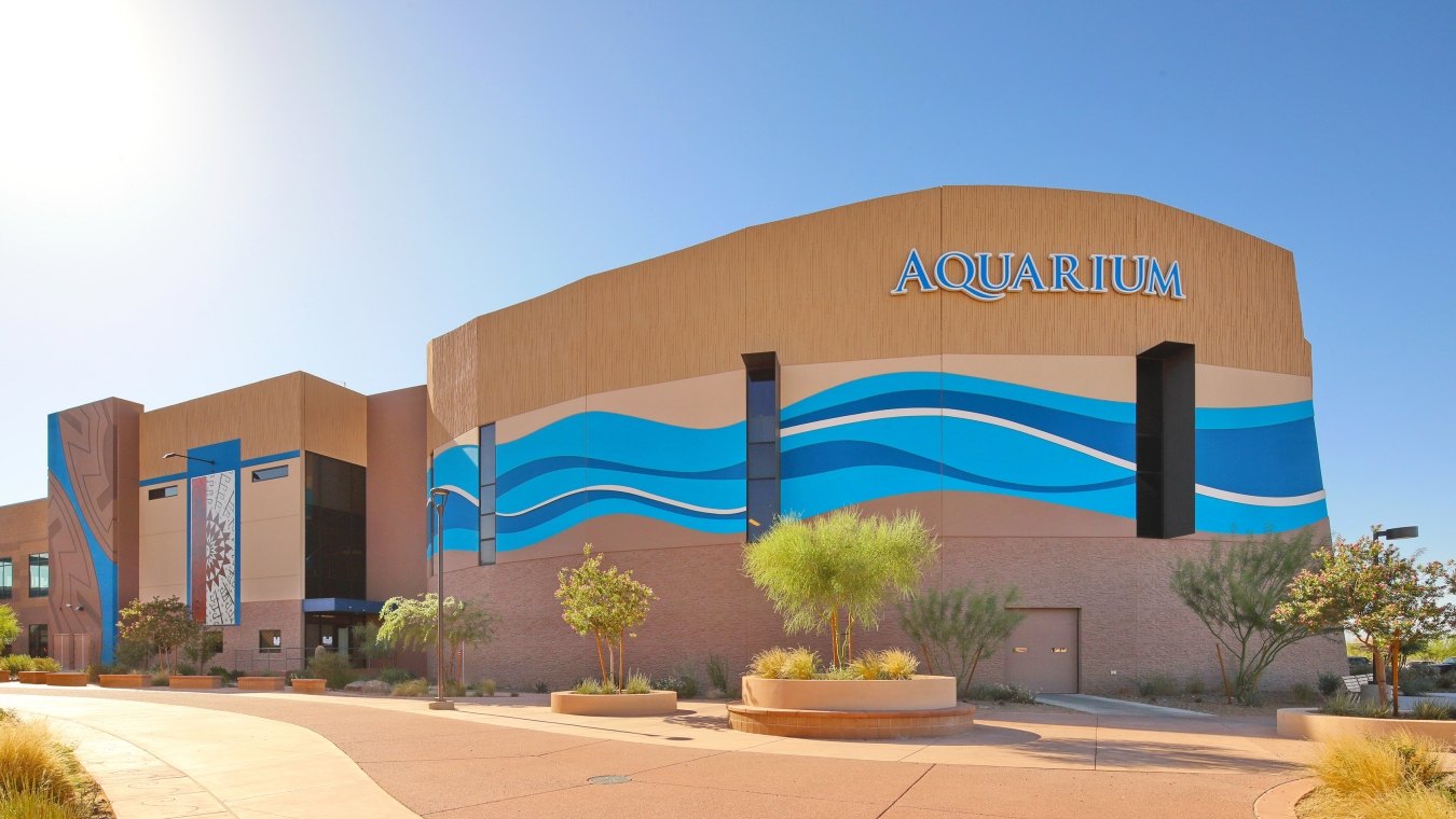 Exterior view of OdySea Aquarium