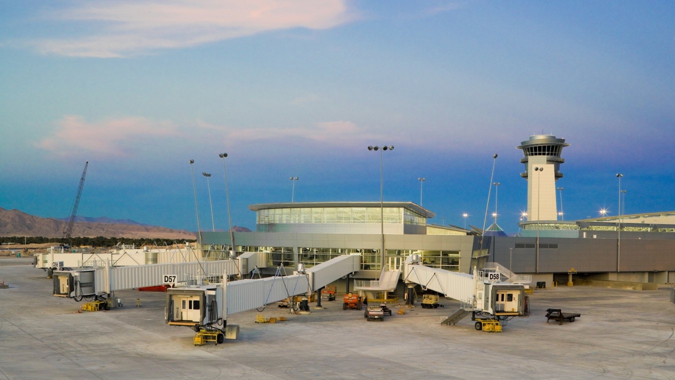 Harry Reid International Airport Satellite D, NW Wing Addition exterior