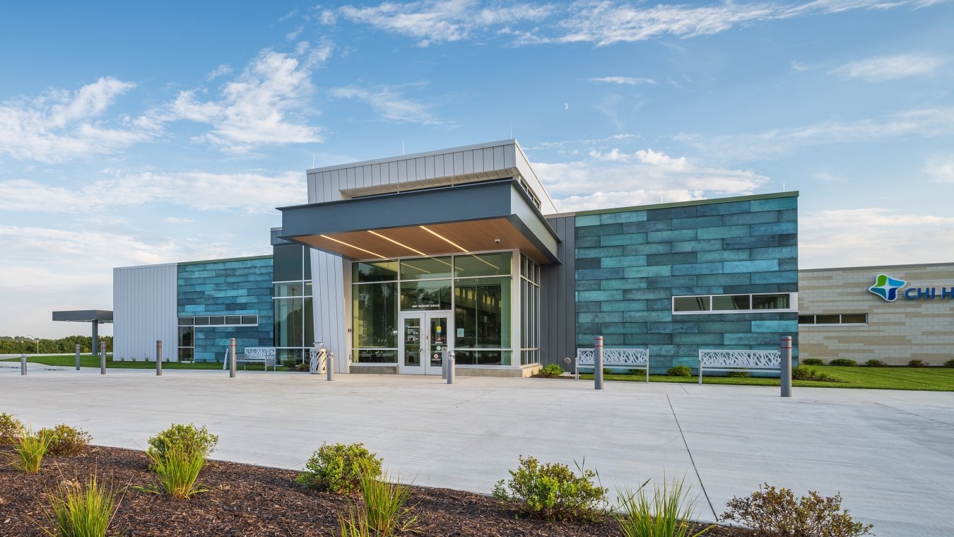 Exterior view of the family clinic