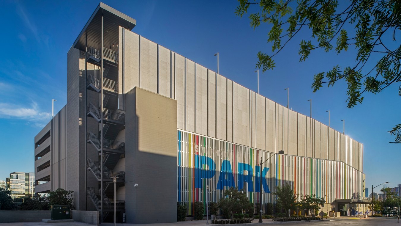 Exterior photo of the garage