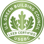 USGBC LEED Certified logo seal