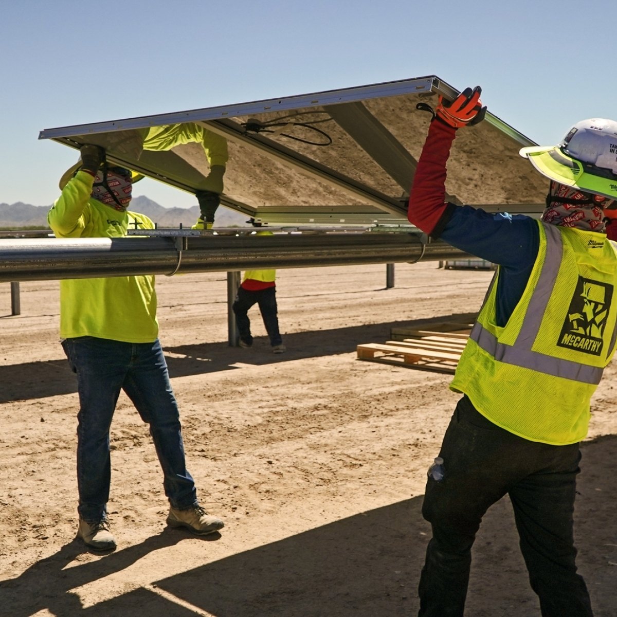 McCarthy comienza la construcción de cuatro nuevos proyectos solares en  Texas y Arizona con 200 nuevas pasantías registradas, con el objetivo de  cumplir con la Ley de Reducción de la Inflación | McCarthy, image size:1200x1200