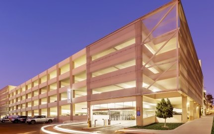 Exterior Providence Tarzana Parking Structure