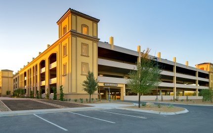Exterior view of Casino Del Sol Parking Structure