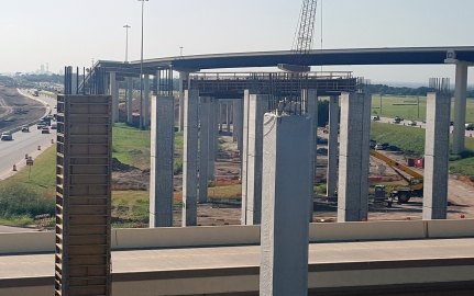 highway 71 building in progress
