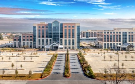 Exterior view of the Houston Methodist Hospital Cypress campus