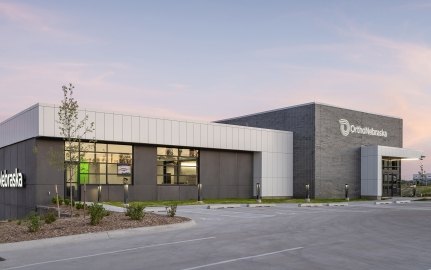 Exterior view of the medical clinic