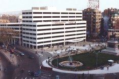 Ataba Square and Opera Square parking structures in Cairo, Egypt.