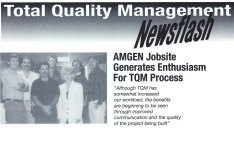 Total Quality Management newsletter.