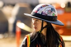 McCarthy construction worker wearing a helmet.