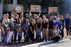Group of people from the Las Vegas office