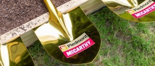 Piedmont/McCarthy shovels for groundbreaking event