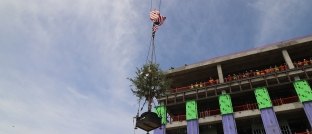 Texas Children's Hospital Topping out event