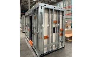 A prefabricated wall 