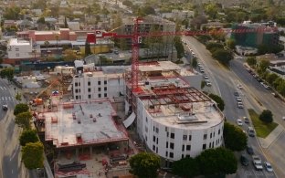 Universal exterior finish on a project