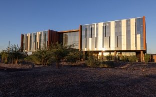 Exterior view of the ASU ISTB12 building