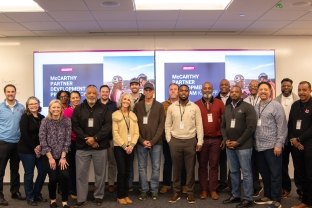 Group photo of participants at the McCarthy Partner Development Program