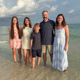 Witts and family at beach