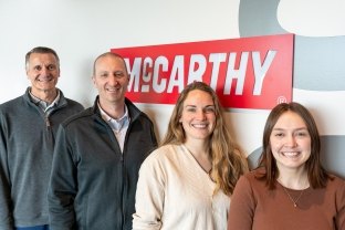 The Nebraska precon team: Schwaninger, Hennings, Mallett and Lambley