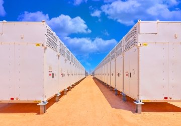 Power storage at Sun Streams Solar