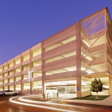 Exterior Providence Tarzana Parking Structure