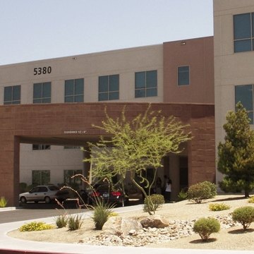 Exterior view of the medical building during the daytime