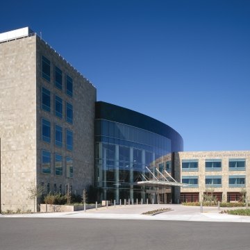 Exterior entry of the cancer center