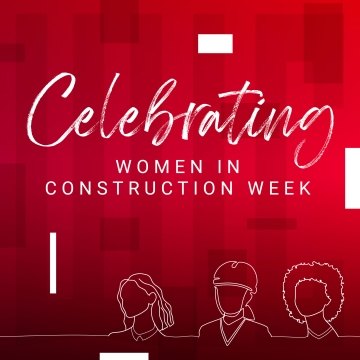 Women in construction week graphic