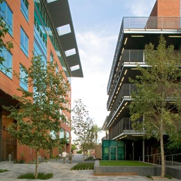 Exterior view of ASU Fulton Center