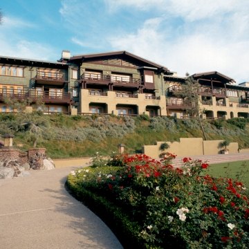 The Lodge at Torrey Pines exterior, landscape and hardscape