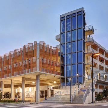 UCSD Athena Parking Structure exterior