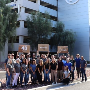 McCarthy Las Vegas office group photo.