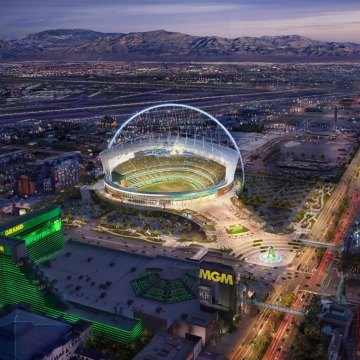 Las Vegas Ballpark rendering