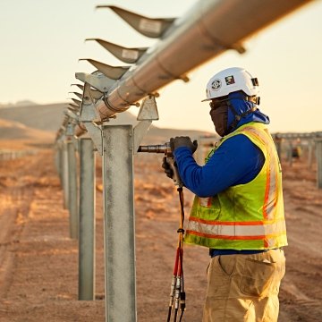 construction worker on the jobsite