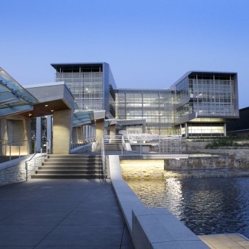 Exterior view of the NBAF building.