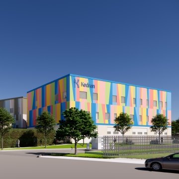 A rendering of the behavioral health hospital