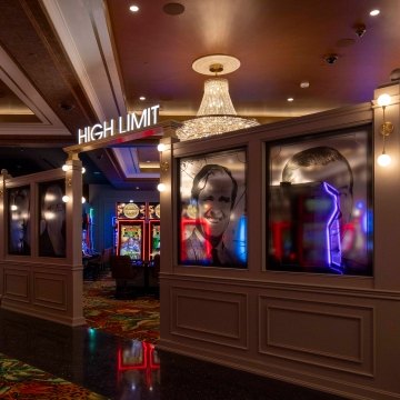 A high limit room at a casino