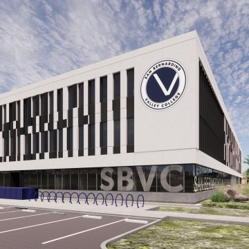 Exterior rendering of the new facility