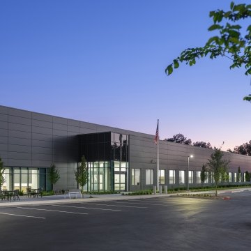 Exterior view of the laboratory