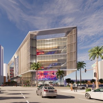 Rendering of the new ASU building