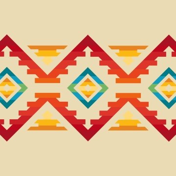Native American Heritage Month themed pattern