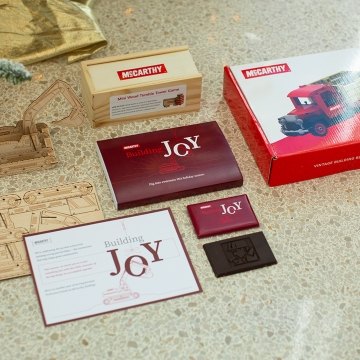 McCarthy branded holiday items