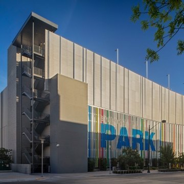 Exterior photo of the garage