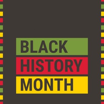 Black History Month banner