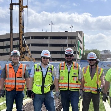 Children's Mercy Garage Jobsite Photo