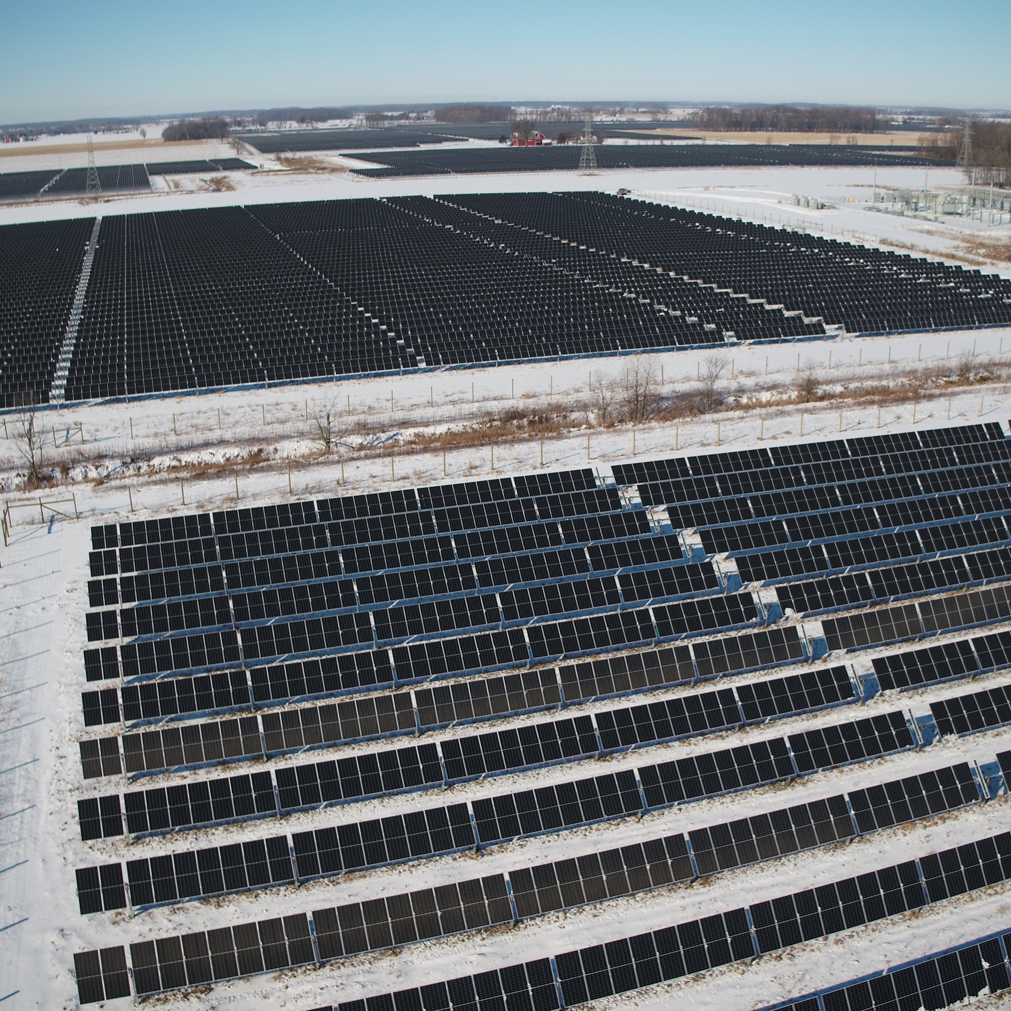 Michigan’s Largest Solar Farm in Shiawassee County